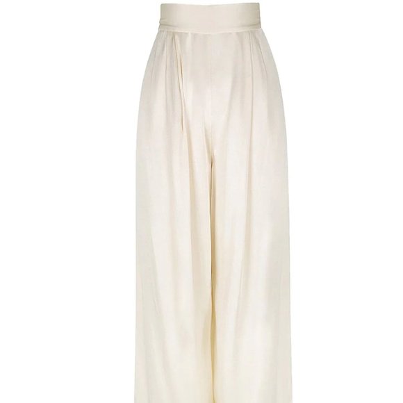 NWT - SHONA JOY - LA LUNE TUXEDO TROUSER - CREAM - Picture 5 of 12